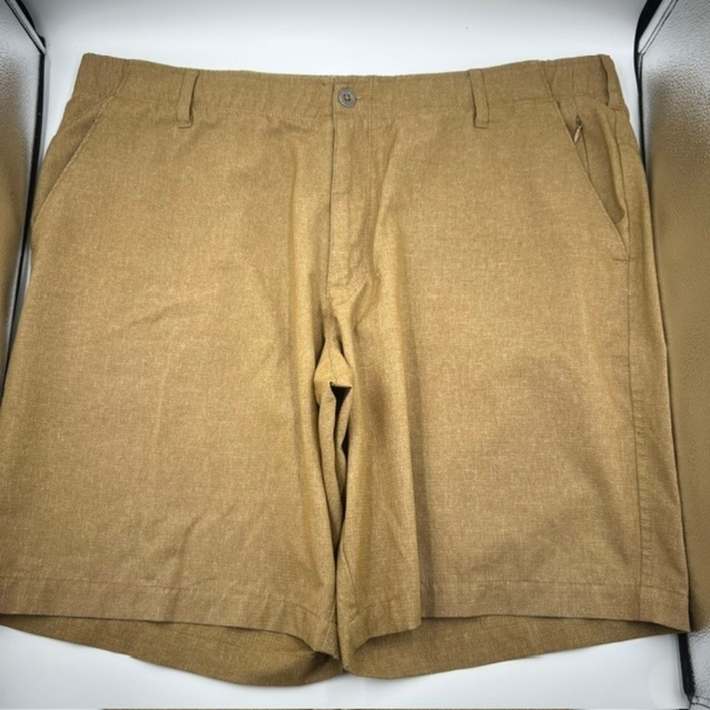SWISS TECH Men's Brown Heather Outdoor‎ 10" Shorts Size 40